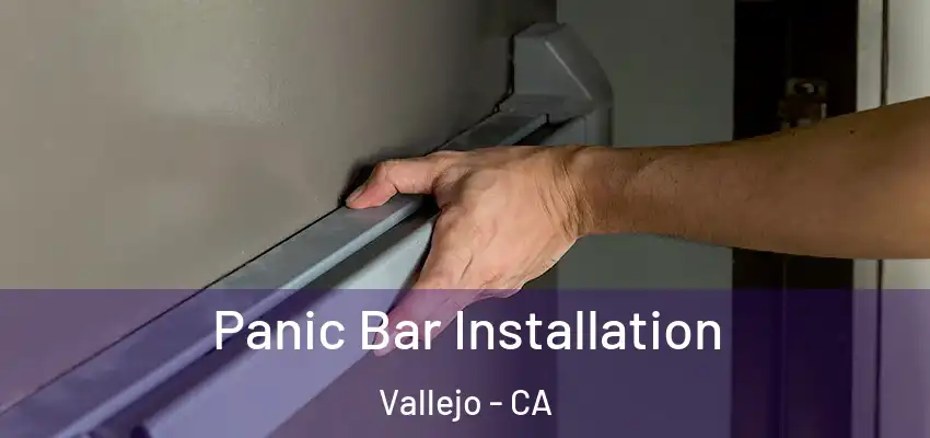  Panic Bar Installation Vallejo - CA